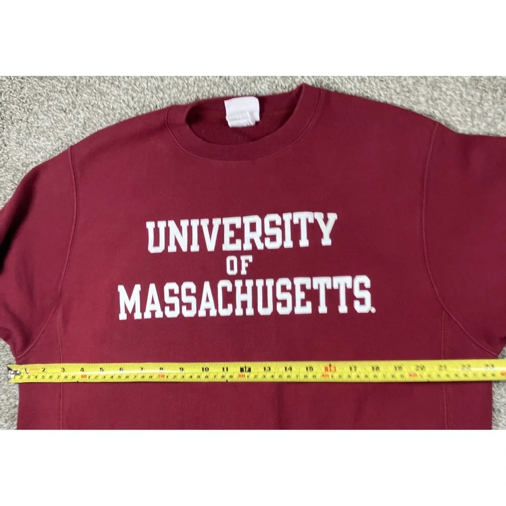 Champion Reverse Weave University of Massachusetts Sweatshirt Men's Large Y2K - Picture 8 of 9